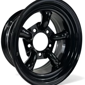 BOMBER CHALLENGE 5 SPOKE 16" X 7 STEEL RIM ET-25 BLACK
