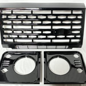 ADVENTURER GRILLE & HEADLIGHT SURROUNDS IN GLOSS BLACK