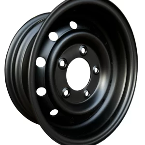 WOLF STYLE 16″ X 6.5 STEEL RIM ET0 – SATIN BLACK