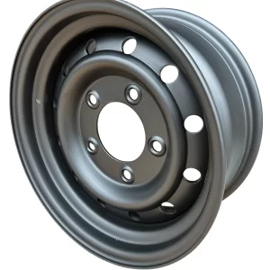 REME 16″ X 7 HEAVY DUTY STEEL WHEEL (ET15) – BLACK