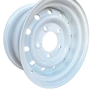REME 16″ X 8 HEAVY DUTY STEEL WHEEL – WHITE