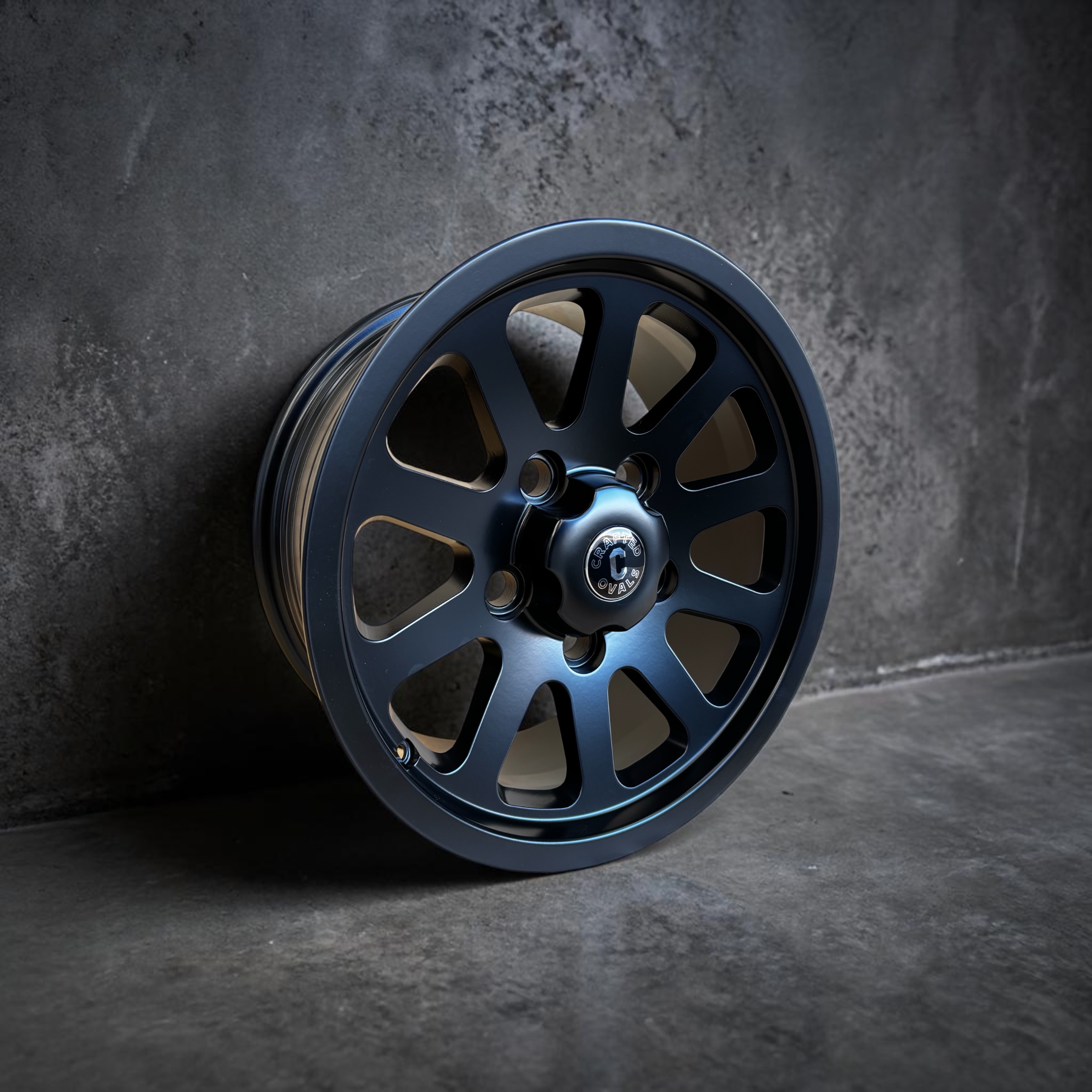 18″ SQUADRON SATIN BLACK ALLOY WHEEL
