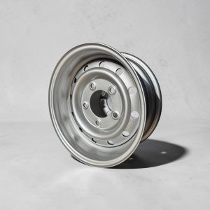 WOLF STYLE 16″ X 6.5 STEEL RIM ET0 – SILVER