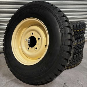 GENERAL GRABBER SUPER ALL GRIP 7.50R16 + 16 X 6.5 CLASSIC LIMESTONE RIMS X 4