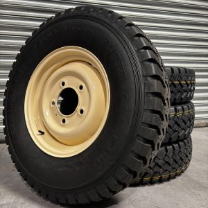 GENERAL GRABBER SUPER ALL GRIP 7.50R16 + 16 X 5.5 CLASSIC LIMESTONE RIMS X 4