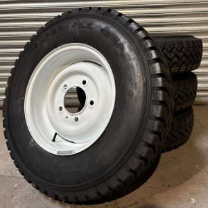 GENERAL GRABBER SUPER ALL GRIP 7.50R16 + 16 X 6.5 CLASSIC WHITE RIMS X 4